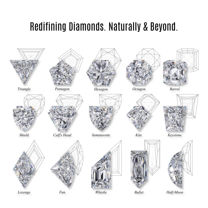 Custom Cut Lab Grown Diamonds