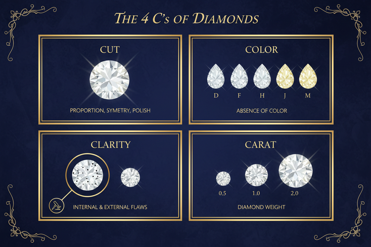IGI Certified White Lab Grown Diamonds