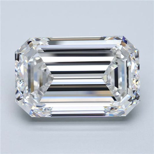 gia certified emerald cut white natural diamond ef color vvs vs clarity