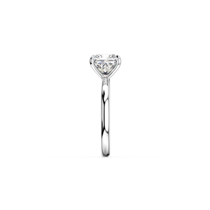 Princess Lab Diamond Solitaire Ring | IGI Certified