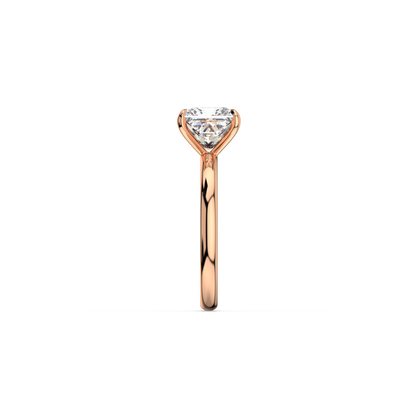 Princess Lab Diamond Solitaire Ring | IGI Certified