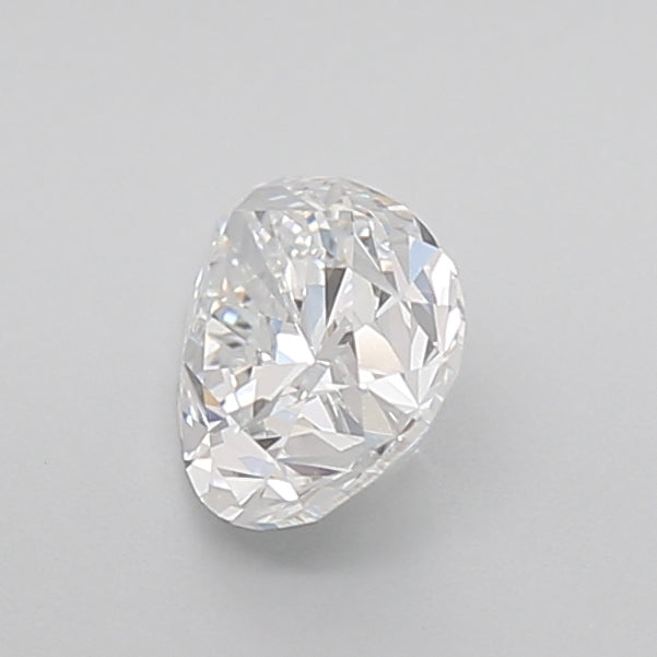 pear cut lab grown diamond igi certified side view excellent cut