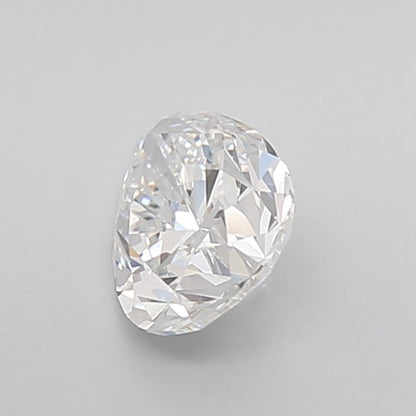 pear cut lab grown diamond igi certified side view excellent cut