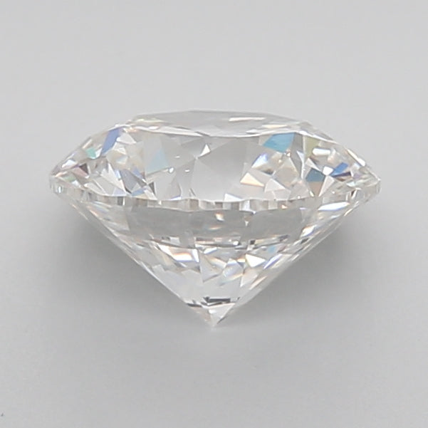 white gia certified round diamond