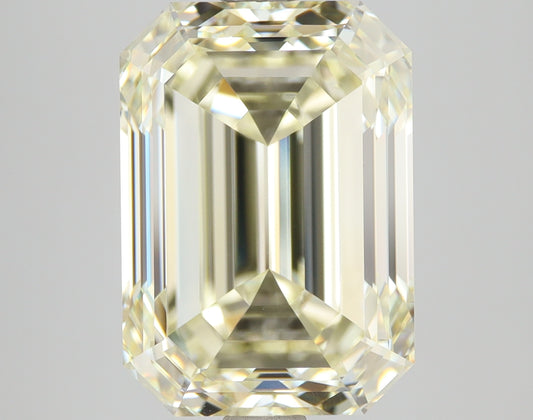 gia certified emerald cut natural diamond l m color light warm tone vvs vs