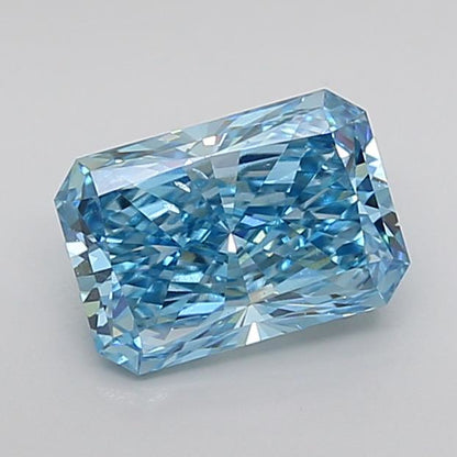 igi certified fancy vivid blue radiant cut lab grown diamond video