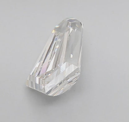 white shield shape diamond custom cut video