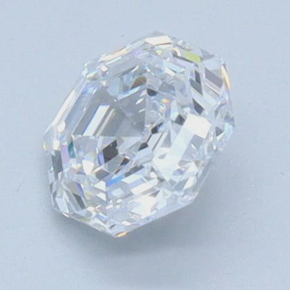 white octagonal shape diamond custom cut video