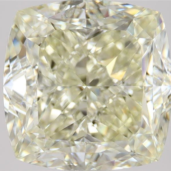 gia certified cushion cut natural diamond video l m color warm tone vvs vs