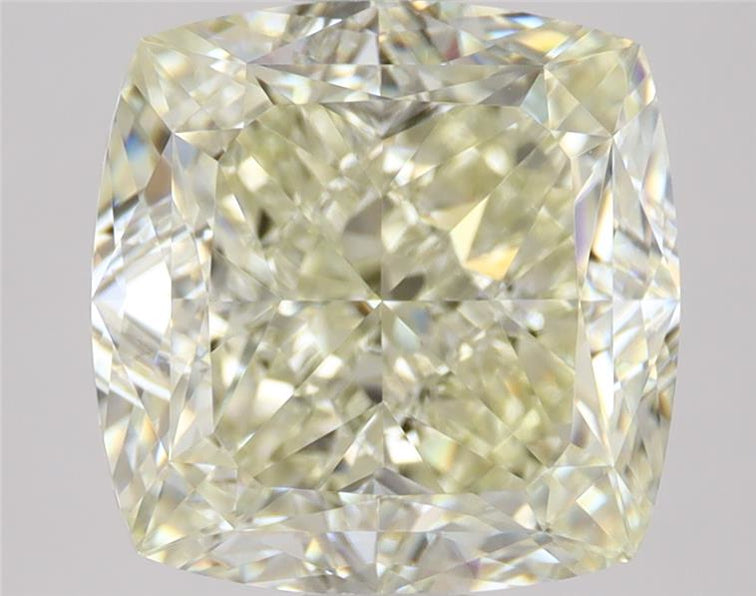 gia certified cushion cut natural diamond video l m color warm tone vvs vs